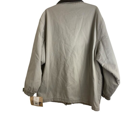 Canyon Guide Outfitters Canvas Jacket XL Barn Coat Zip Up Beige *United Concrete - Picture 2 of 16